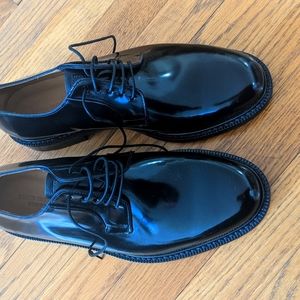 Club Monaco Patent Leather Derby Shoes